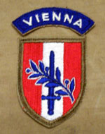 USFA "Vienna" Stoffabzeichen orig.